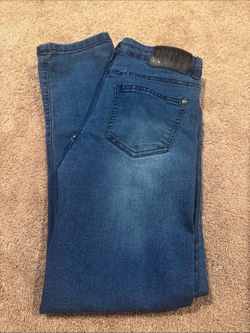 DKNY Boys Dark Blue Slim Stretch Jeans